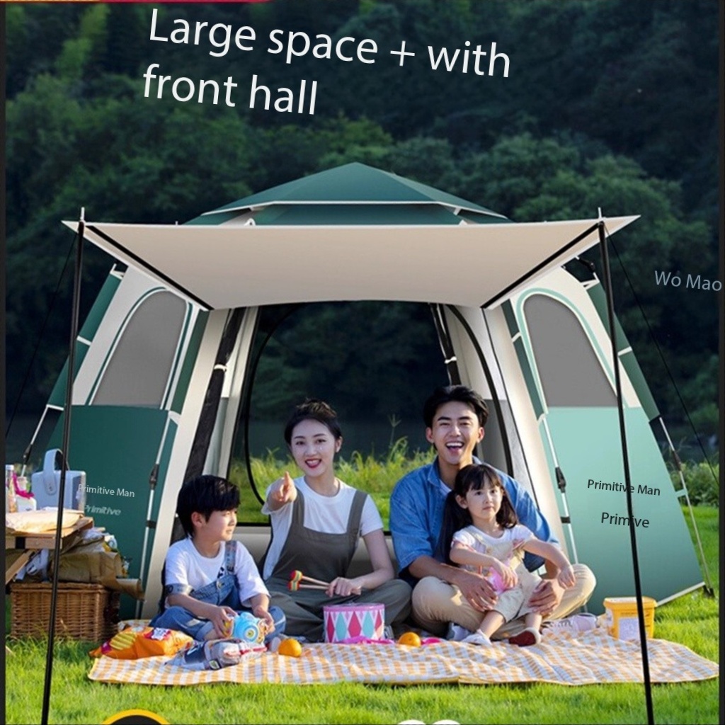 Emergency Mylar Tent - 캠핑용품 땡처리 6-8인용 캠핑 장비 텐트