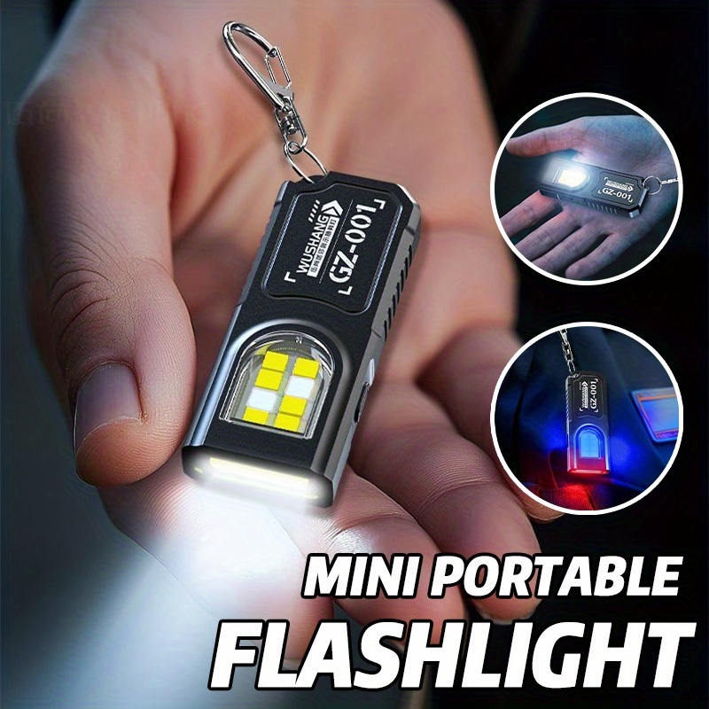 Fishing Kit Compact - 강력한 미니 COB LED 키체인 손전등