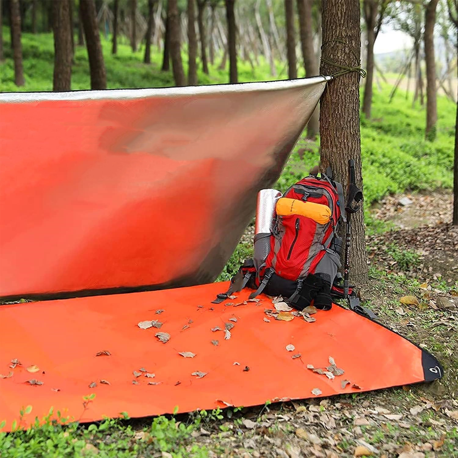 Survival Blanket Reflective - 튼튼한 생존 담요 - 절연 열