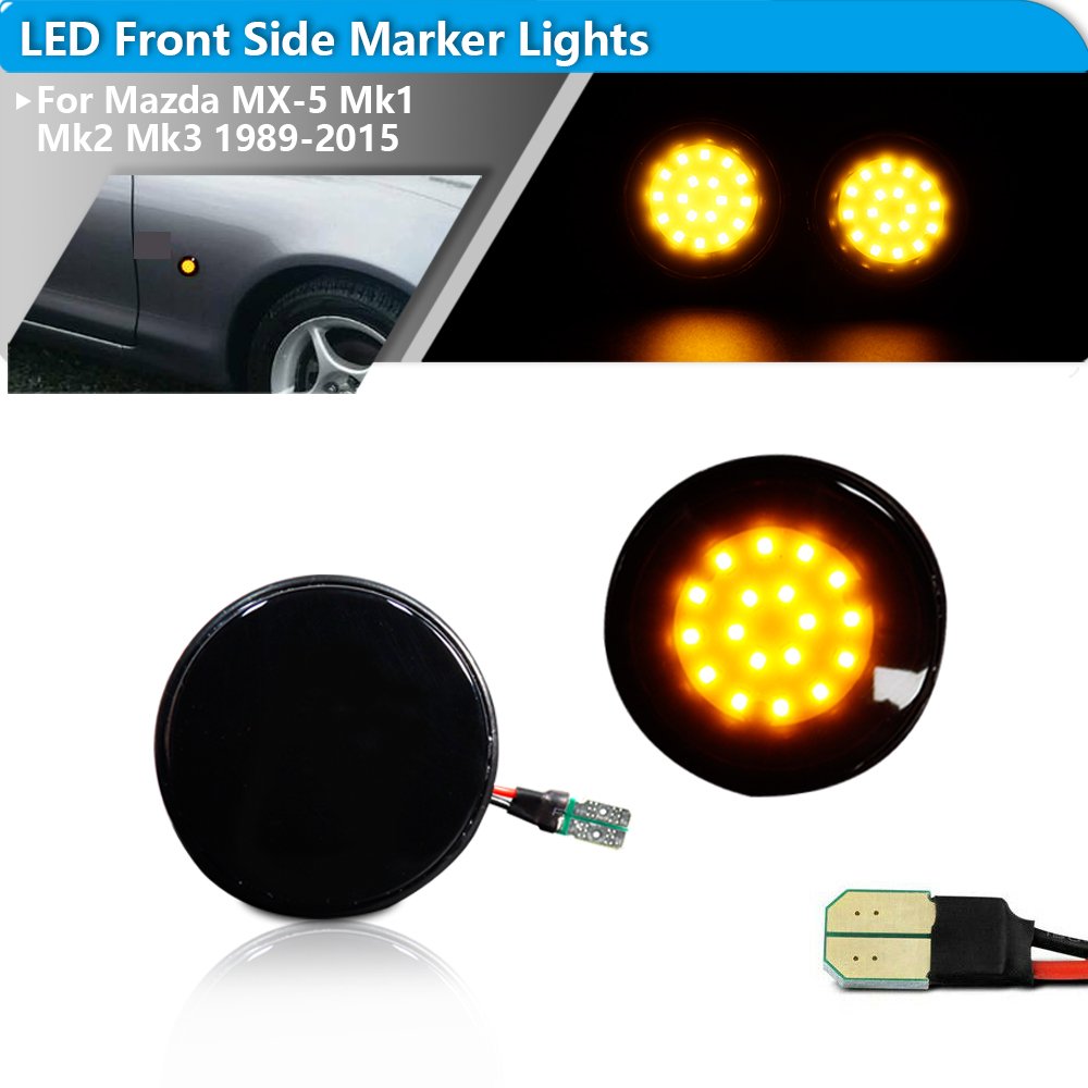 Signal Panel Orange - 2개 iJDM LED 전면 사이드 마커