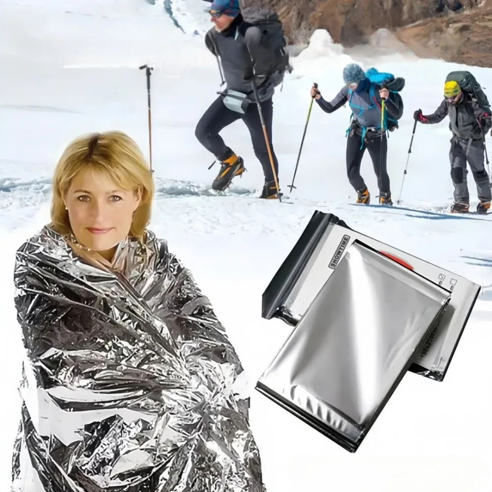 Survival Blanket Reflective - YITAPE 비상 생존 담요 열 반사
