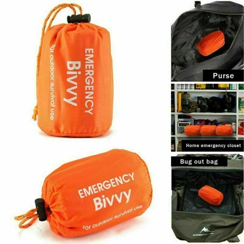 1-5팩 비상용 침낭 보온 담요 방수 야외 생존 장비 - Bivy Bag Emergency 리뷰 및 가격