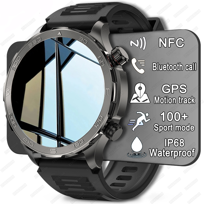 새로운 GPS 트랙 스마트워치 남성용 AMOLED HD - Compass Lensatic 리뷰 및 가격