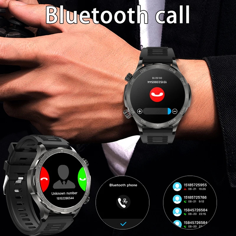 새로운 GPS 트랙 스마트워치 남성용 AMOLED HD - Compass Lensatic 리뷰 및 가격