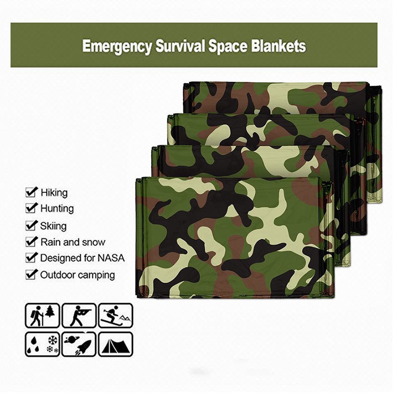 1pcs 긴급 열 담요 접이식 방수 방풍 응급 처치 매 - Bivy Bag Emergency 리뷰 및 가격
