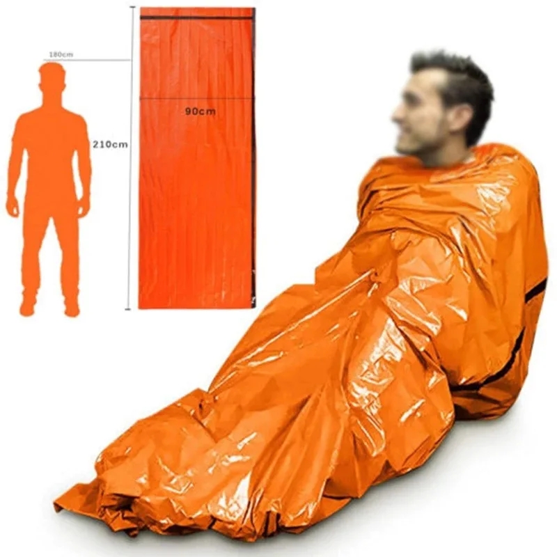 휴대용 방수 응급 서바이벌 침낭 하이킹 캠핑 장비 보온 - Bivy Bag Emergency 리뷰 및 가격