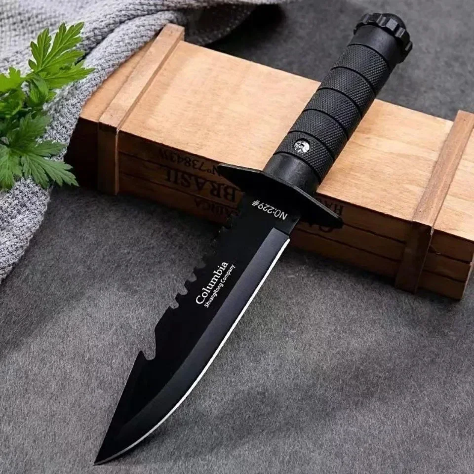 7CR17MOV 캠핑 야외용 직선 나이프 정글 캠핑 주 - Bushcraft Knife Fixed 리뷰 및 가격