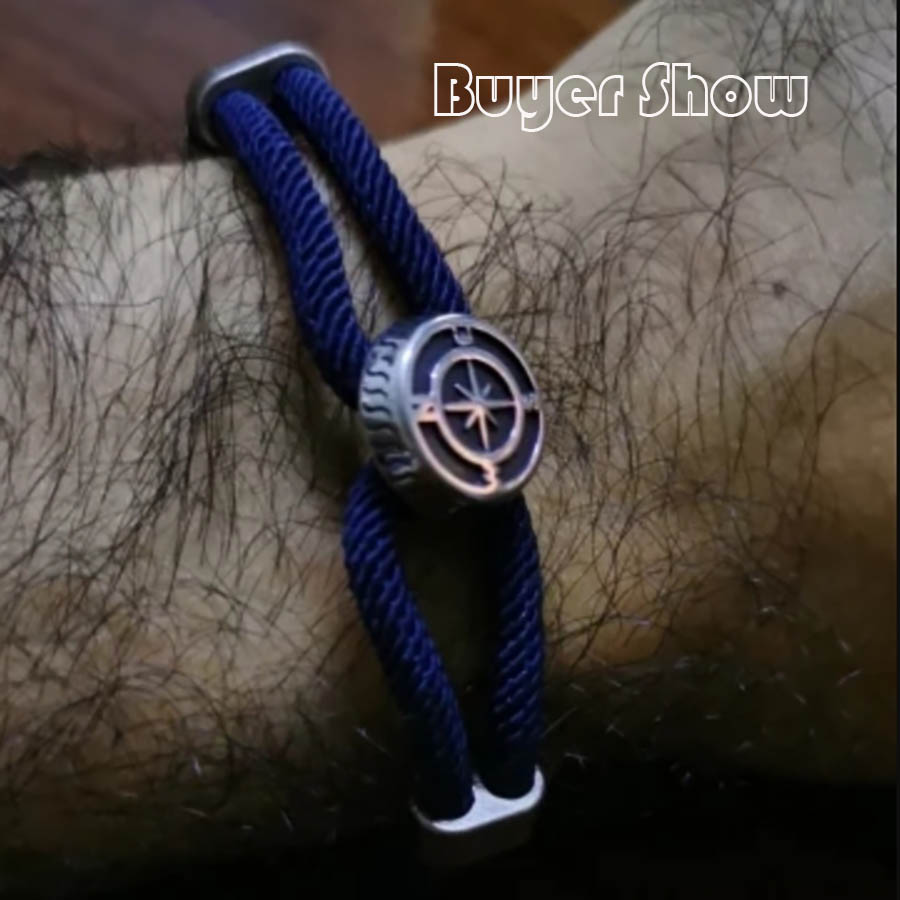 강력한 자기 버클과 해적 스타일 해상 나침반 팔찌 빈티 - Compass Lensatic 리뷰 및 가격