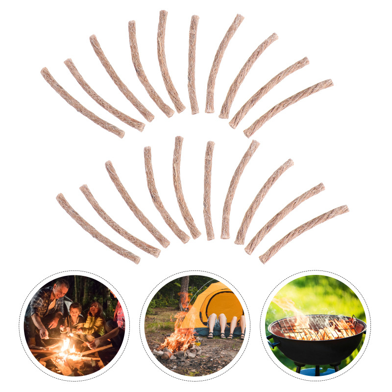 10Pcs 생존 심지 대마 코드 캠핑 라이터 대마 화재 - Fire Starting Kit 리뷰 및 가격