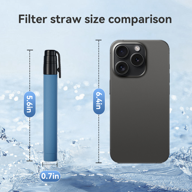 야외 도구 신형 미니 라이프 스트로우 야외 필터 필드  - Water Purification Straw 리뷰 및 가격