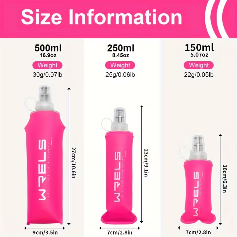 WRELS 접이식 물병 TPU BPA 프리 야외 스포츠 - Water Bag Collapsible 리뷰 및 가격