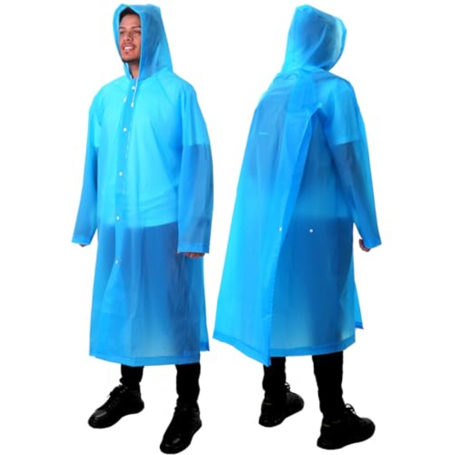 애뉴 성인용 레인판초 2개입, 재사용 가능한 후드와 조 - Emergency Poncho Rain 리뷰 및 가격