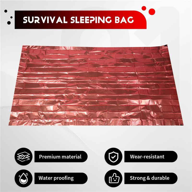 A69P-응급 침낭 2인용 생존 침낭 캠핑 하이킹용 보 - Bivy Bag Emergency 리뷰 및 가격