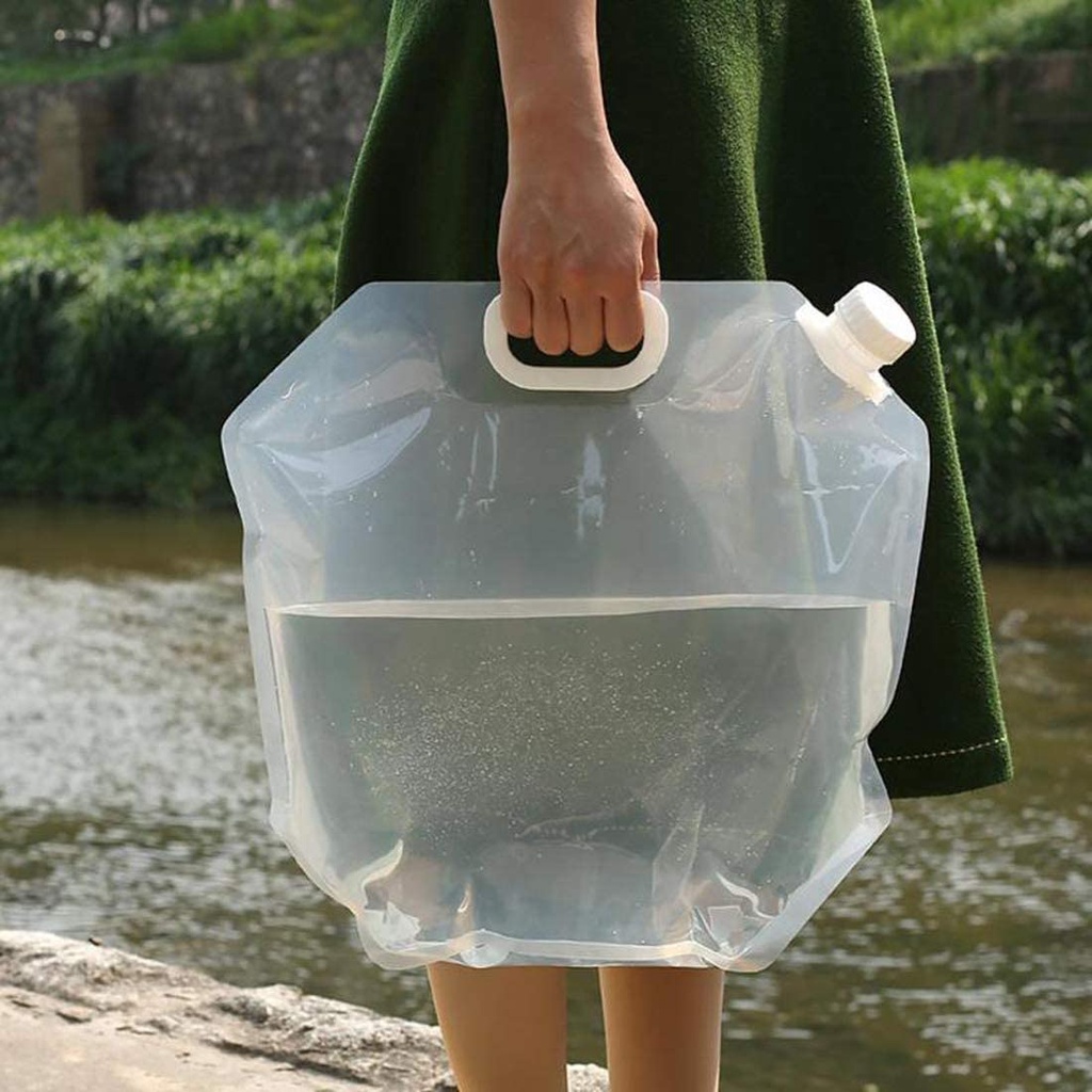 5L 10L 접이식 물통 플라스틱 물통 야외용 접이식  - Water Bag Collapsible 리뷰 및 가격