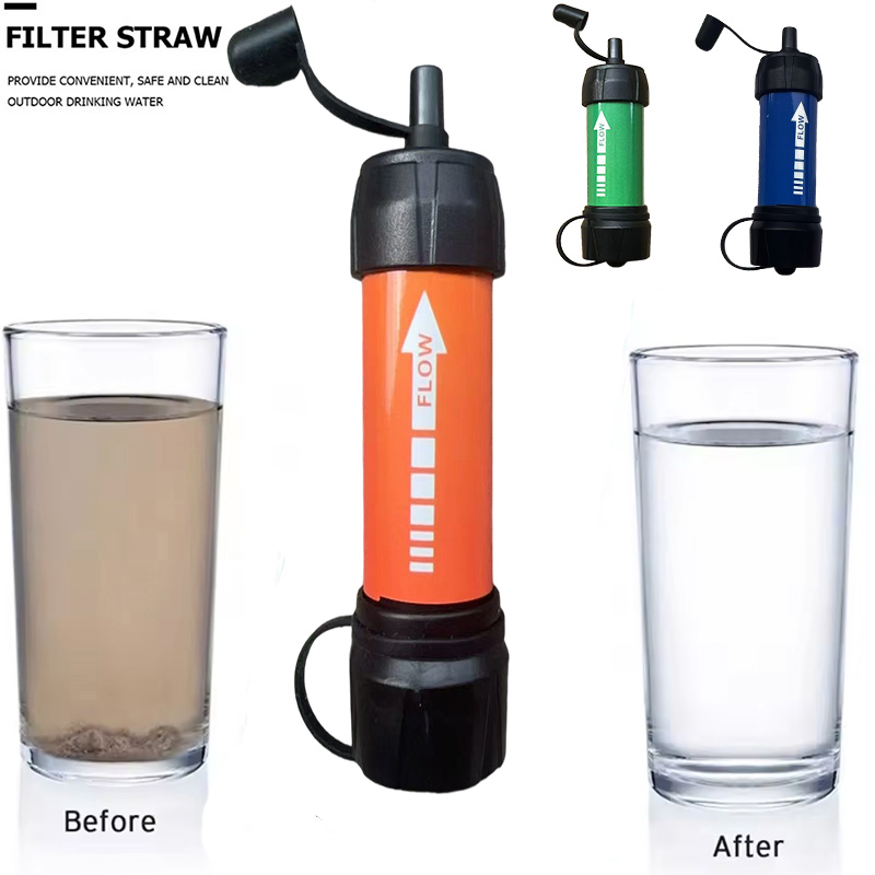 비상 생존 및 캠핑 야외 휴대용 정수기 - 하이킹, 비 - Water Purification Straw 리뷰 및 가격