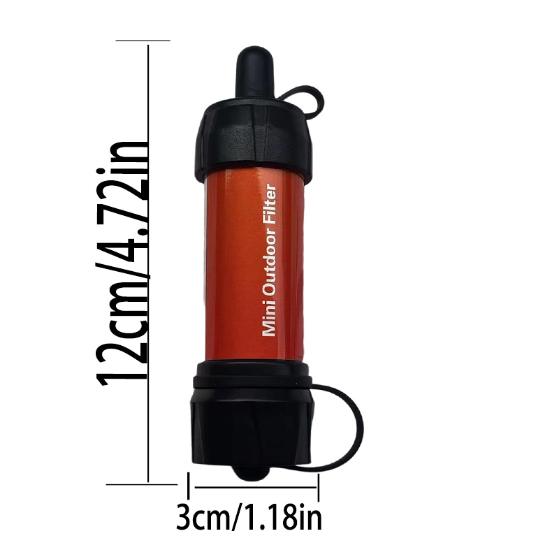 비상 생존 및 캠핑 야외 휴대용 정수기 - 하이킹, 비 - Water Purification Straw 리뷰 및 가격