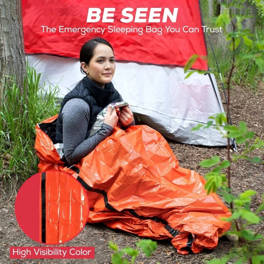 1PC 비 방지 비상 침낭 - 방수 텐트 키트, 비상  - Emergency Mylar Tent 리뷰 및 가격
