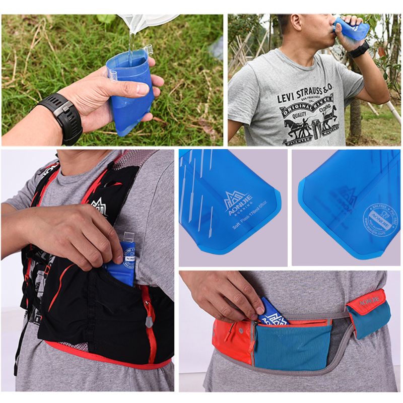 야외 스포츠 베벨 물병 소프트 플라스크 수화 주전자 B - Water Bag Collapsible 리뷰 및 가격