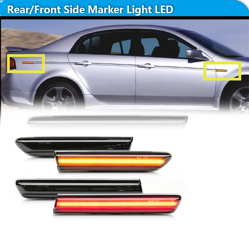 아큐라 TL 차량용 LED 전후방 범퍼 사이드 마커 방 - Signal Flare Kit 리뷰 및 가격
