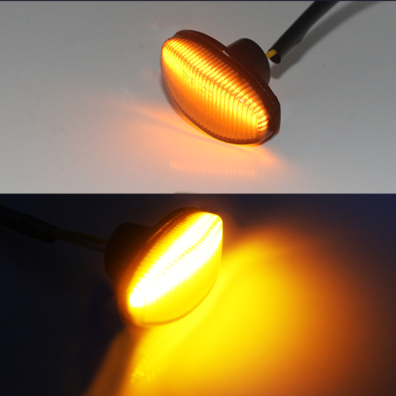 4개 스모크 렌즈 프론트 앰버 & 리어 레드 풀 LED - Signal Flare Kit 리뷰 및 가격